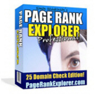 Product picture Page Rank Explorer Pro