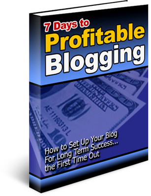 Product picture 7Days_To_Profitable_Blogging_PLR